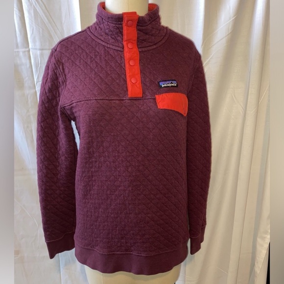 Patagonia Jackets & Blazers - Patagonia t-Snap organic Cotton Quilted Pullover Sz XS Women’s